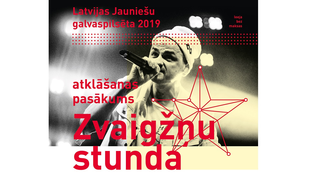 Latvijas Jauniešu galvaspilsētas atklāšanas pasākums "Zvaigžņu stunda"