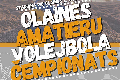 Olaines amatieru volejbola čempionāts - trīs posmos
