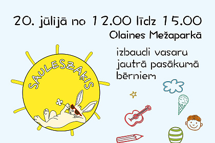 Bērnu rīts Olaines Mežaparkā!