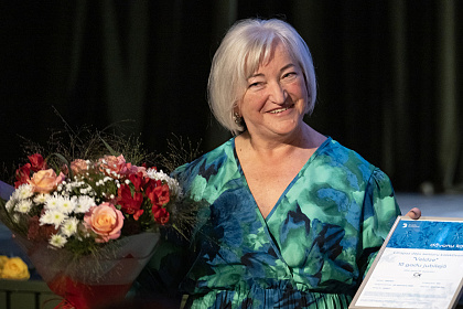 Eiropas deju senioru kolektīva “Veldze” vadītāja Regīna Grebežniece, "Latvijas Lepnums 2025" laureāte.