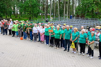 Senioru biedrību sporta spēlēs uzvaru kaldina Saldus komanda