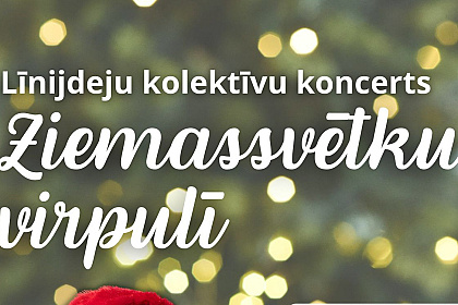 Aicinām uz līnijdeju koncertu "Ziemassvētku virpulī"