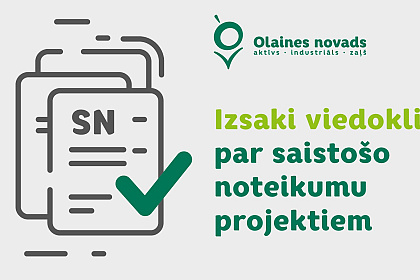 Aicinām izteikt viedokli par saistošo noteikumu grozījumu projektu līdz 2025.gada 11.jūlijam 