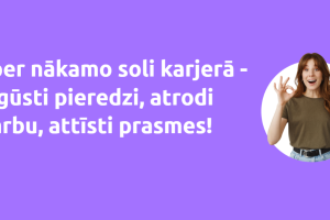 Norisinās uzsaukums mentoringa programmai