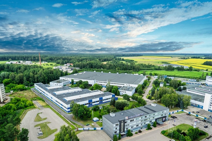 Nordic Industrial Park teritorija no putna lidojuma