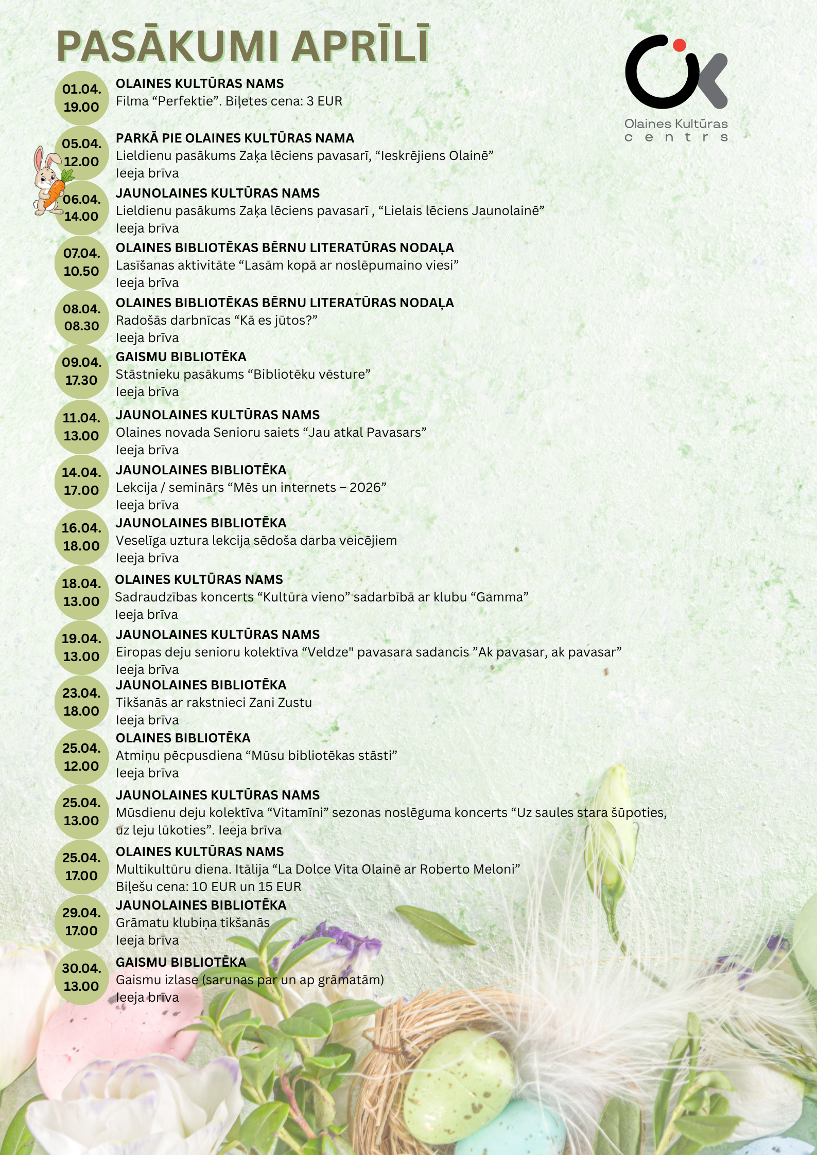 pasākumiaprīlī