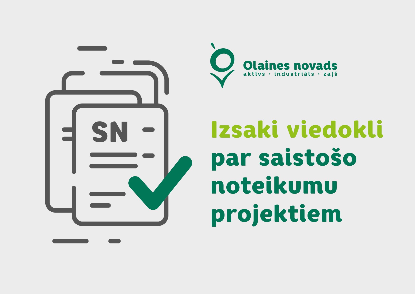 Baneris ar aicinājumi izteikt viedokli par saistošo noteikumu projektiem