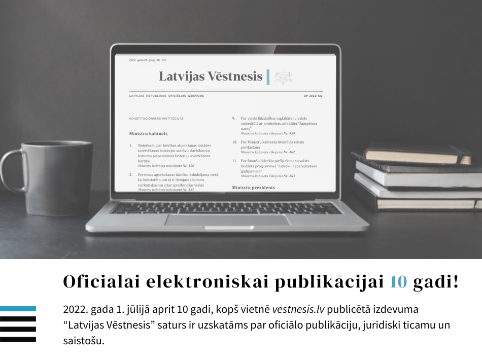 Latvijas vēstnesis elektroniski
