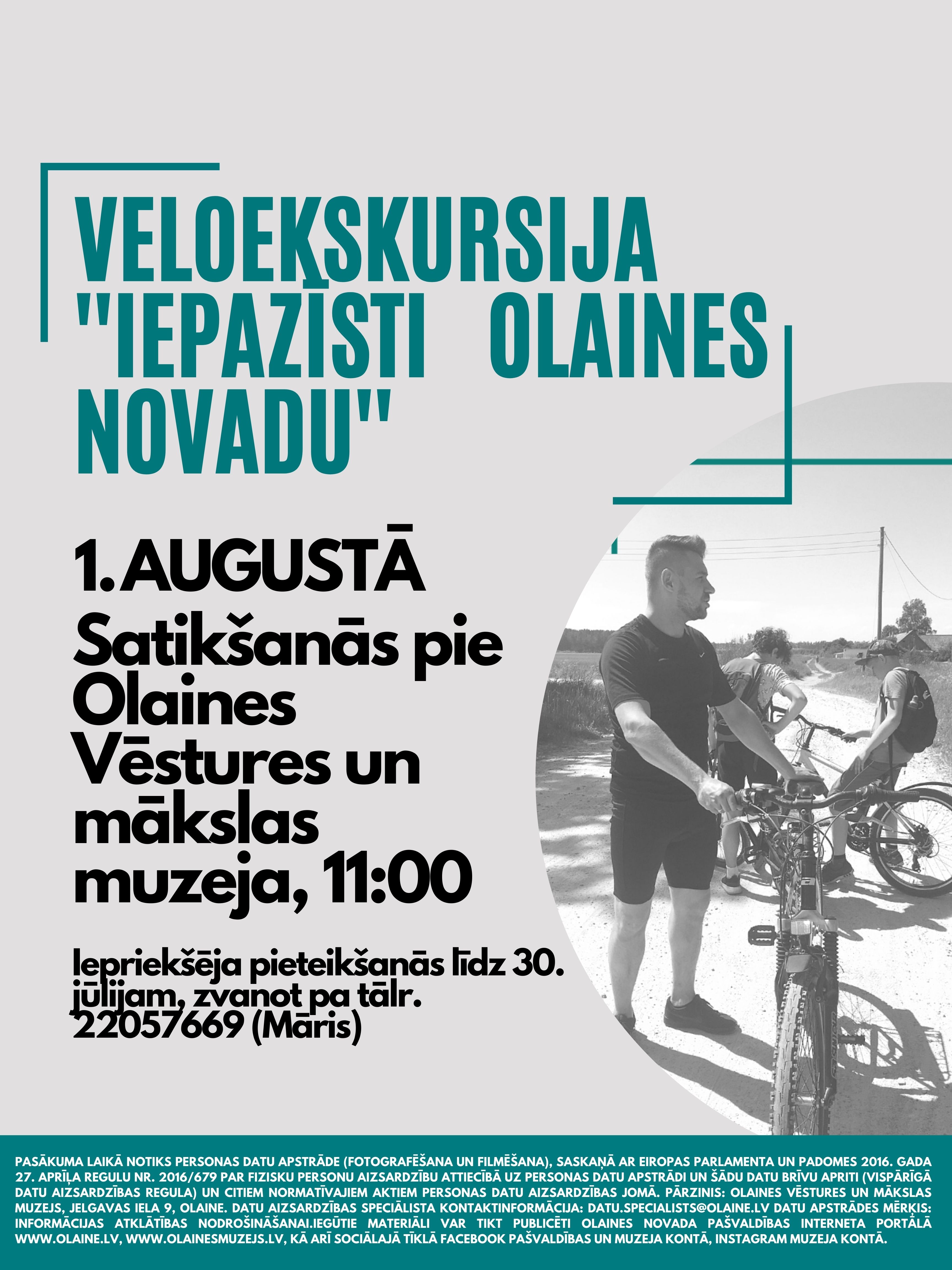 Veloekskursijas afiša