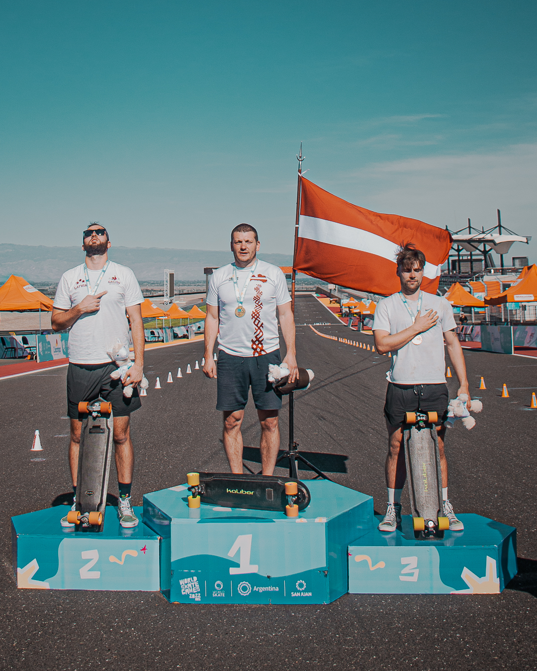 Jānis Kuzmins ir izcīnījis Pasaules čempiona titulu WORLD SKATE GAMES 2022