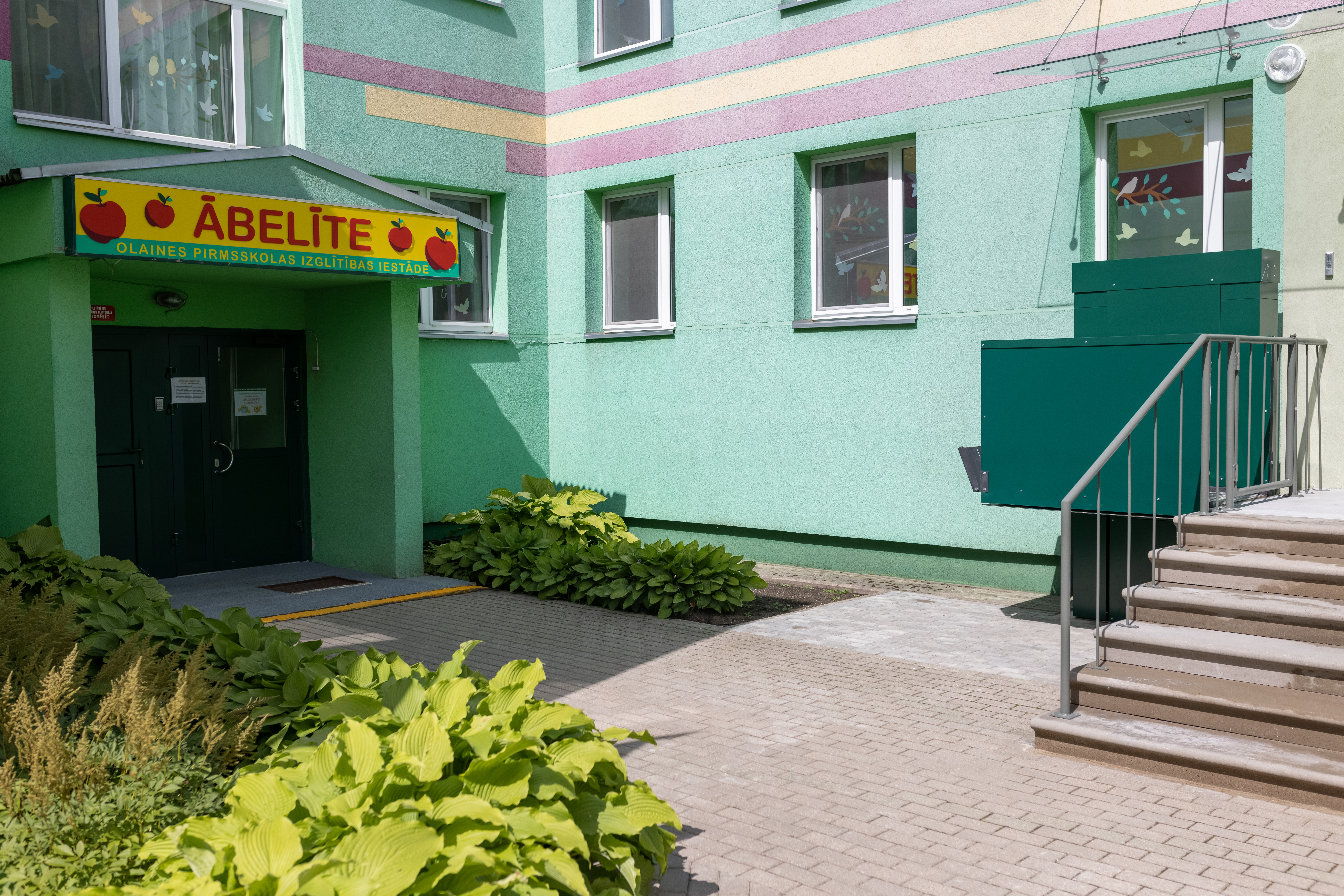 Iestādes "Ābelīte" ieeja