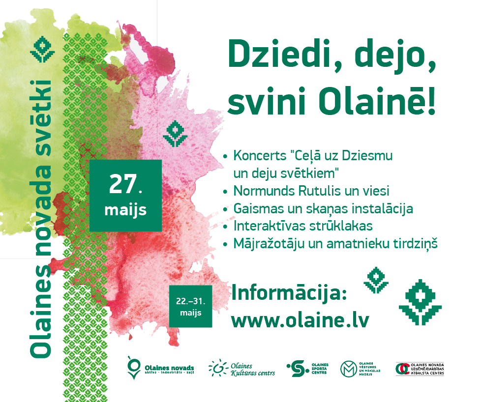 Novada svētku baneris