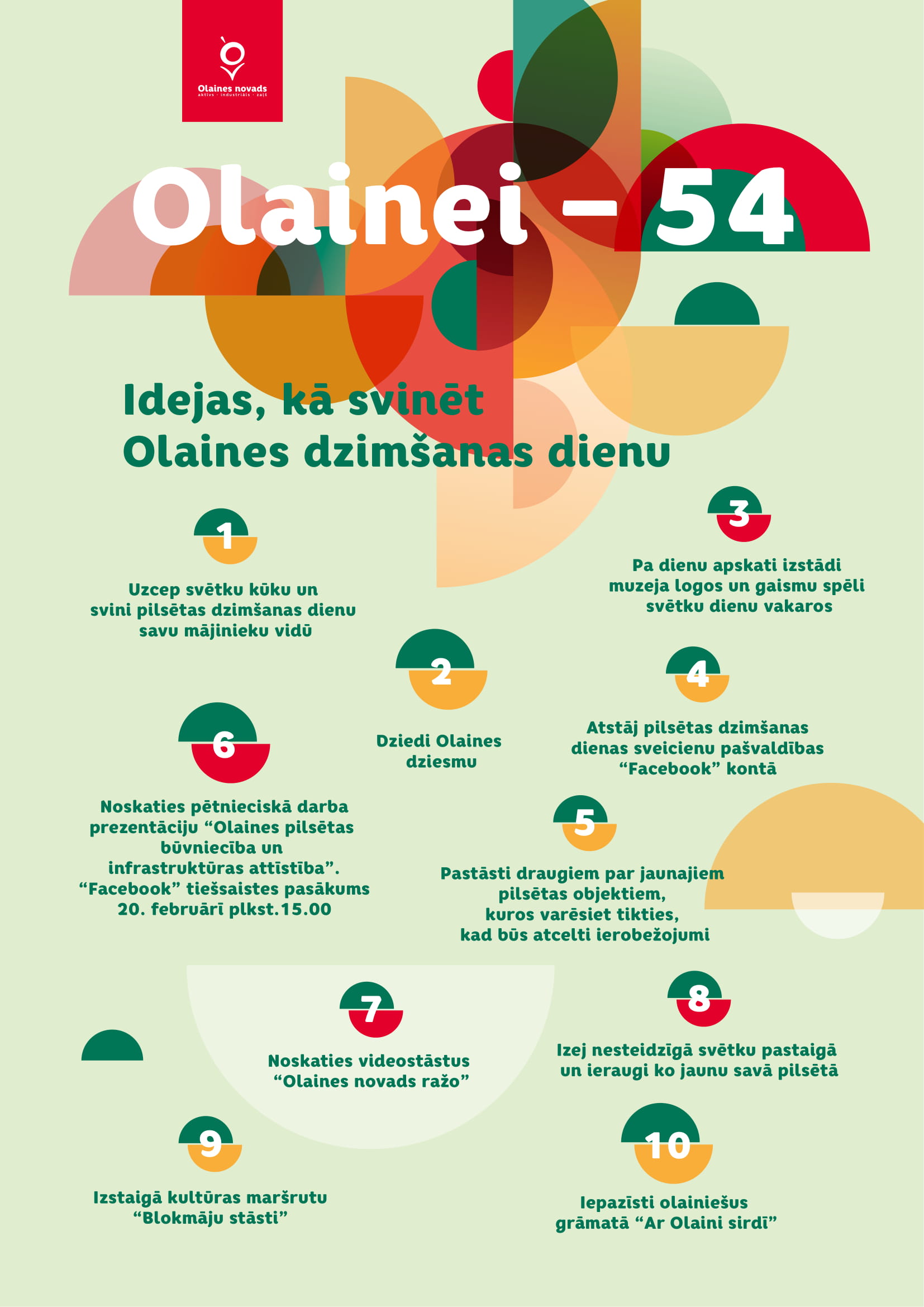 Idejas svētku svinēšanai