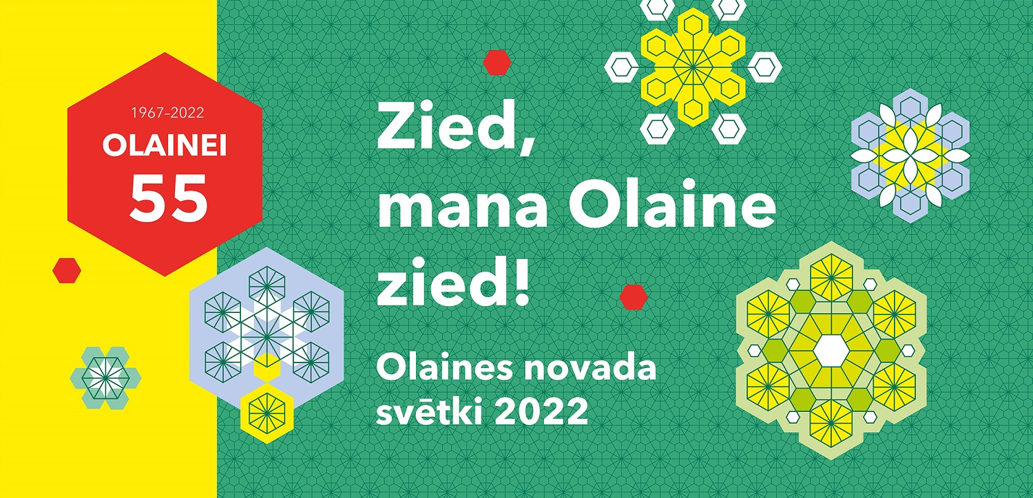 Olaines novada svētku baneris