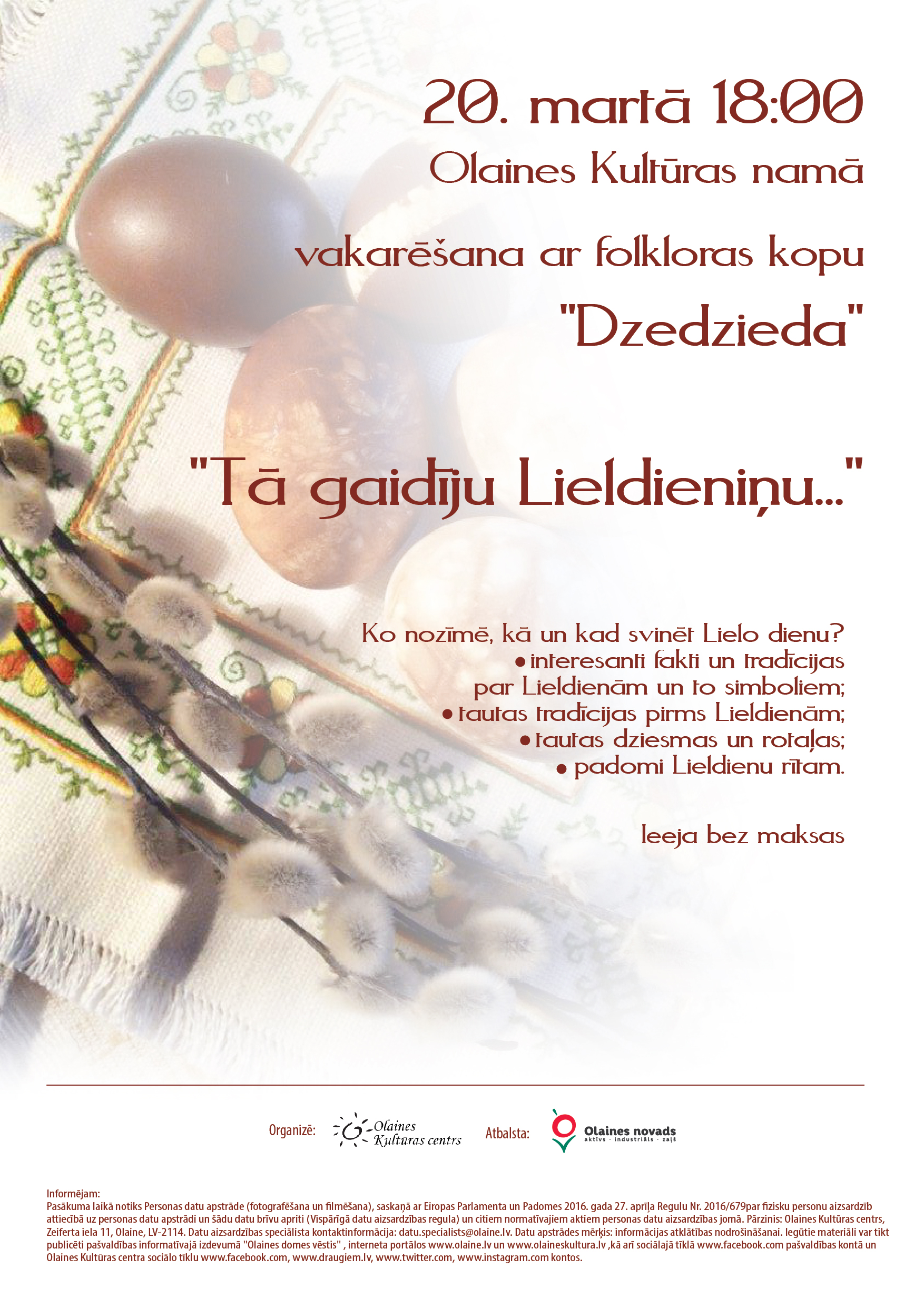 Pasākuma afiša