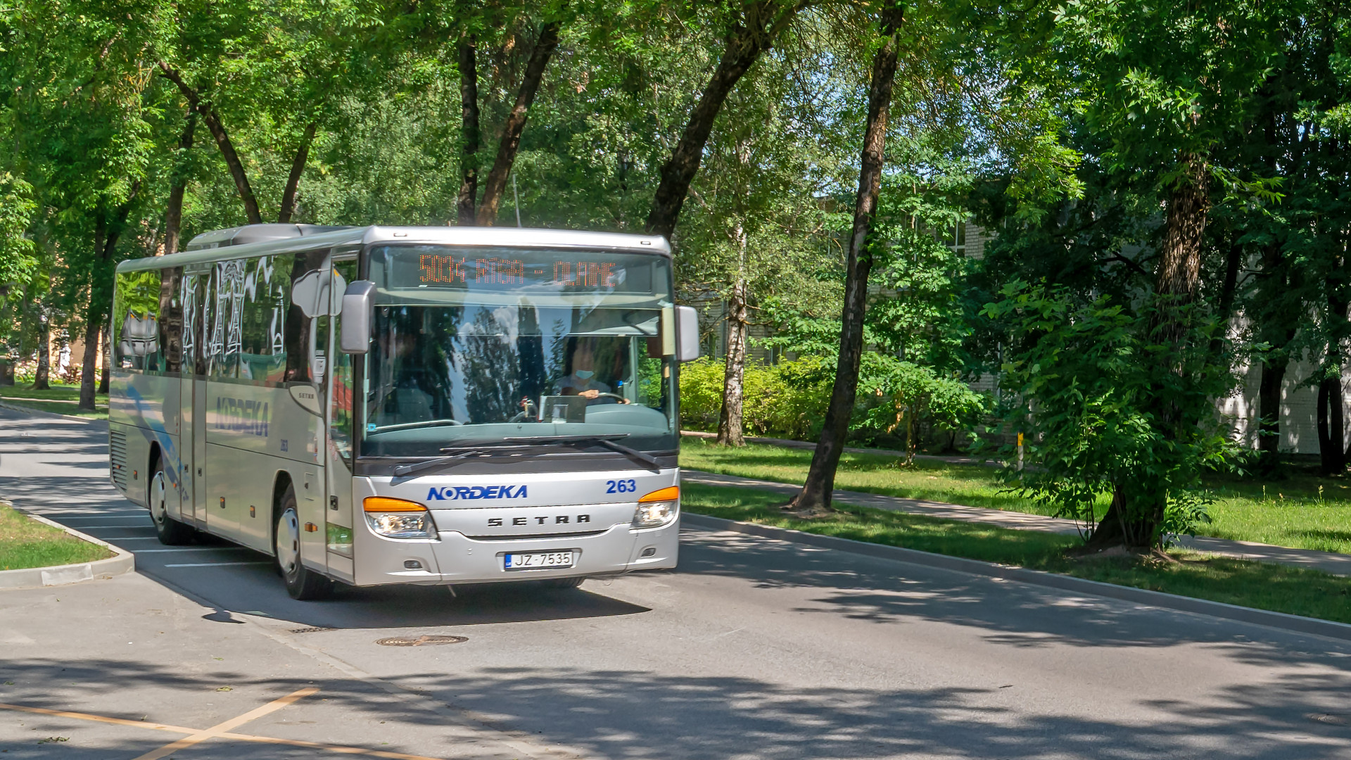 Uzmanību iedzīvotājiem, kuri brauc ar autobusu maršrutā “Rīga - Olaine” uz vai no Jaunolaines!