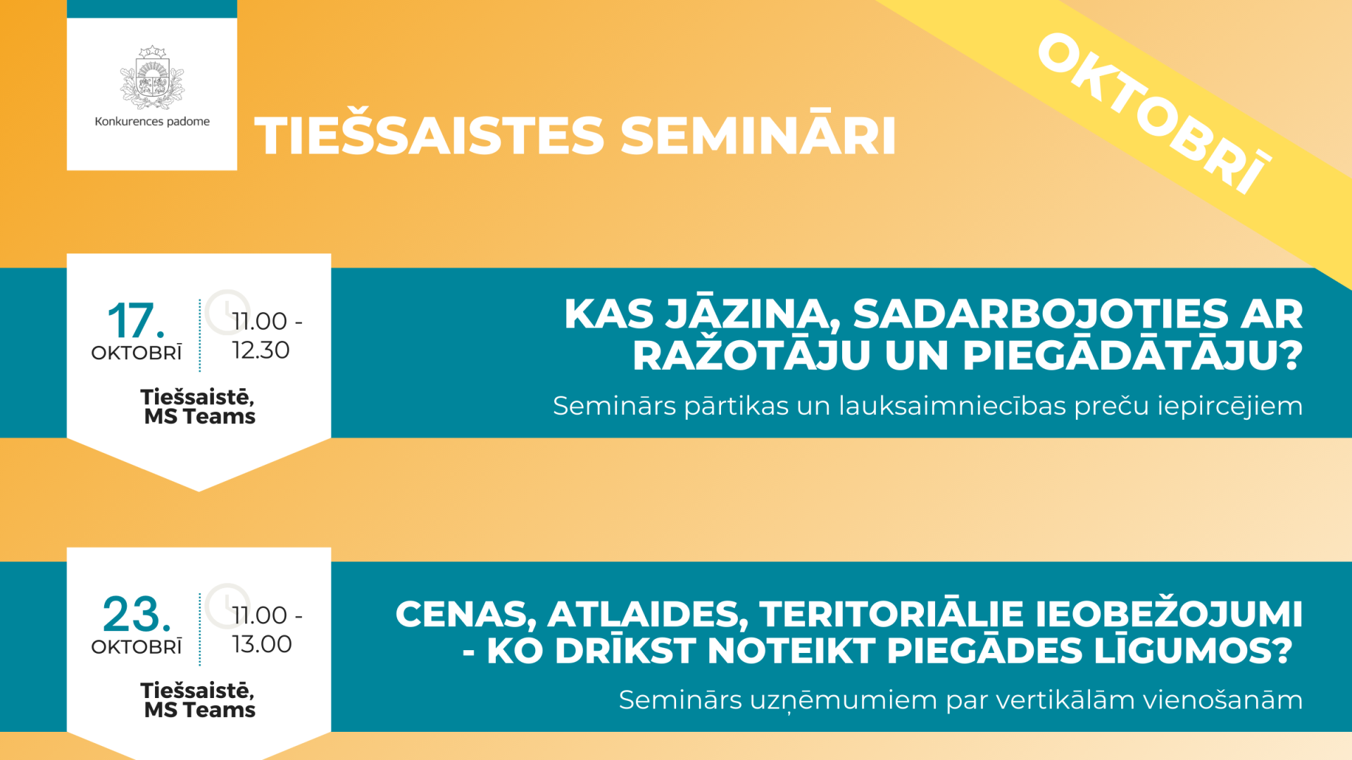 KP aicina uzņēmējus uz bezmaksas izglītojošiem semināriem
