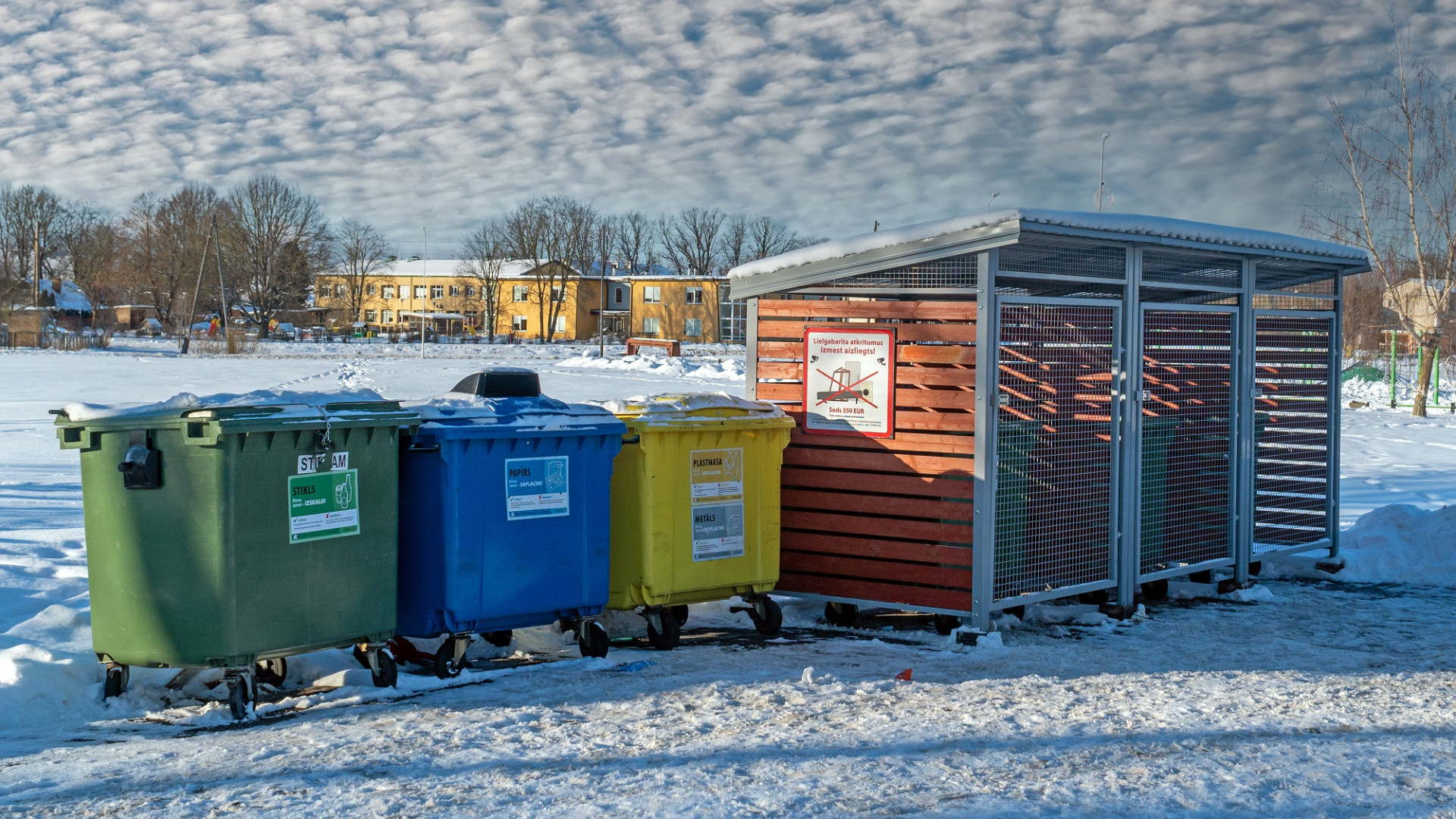 Lielgabarīta atkritumus Stūnīšos un Jaunolainē varēs nodot 22. janvārī