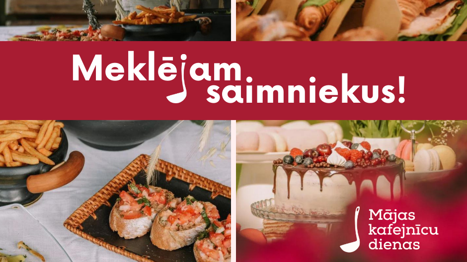 Piesakies dalībai Mājas kafejnīcu dienās 2025!