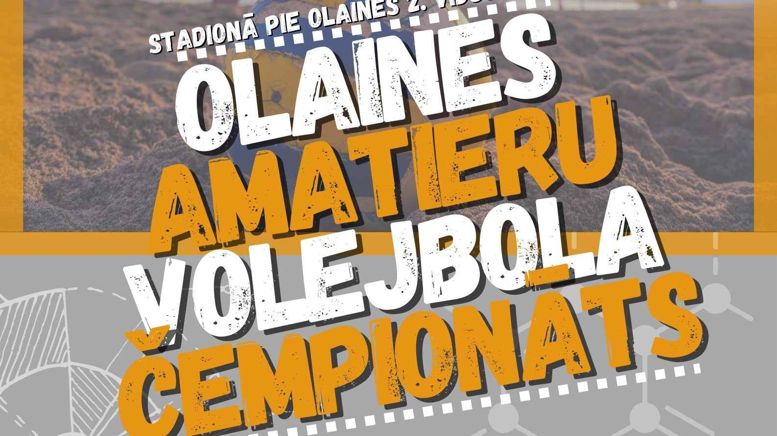 Olaines amatieru volejbola čempionāts - trīs posmos