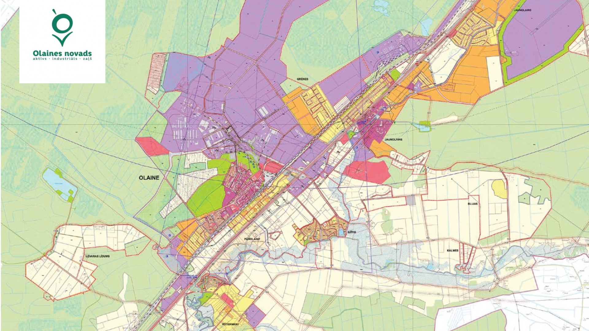 Paziņojums par Olaines novada teritorijas plānojuma 4.0. redakcijas publisko apspriešanu