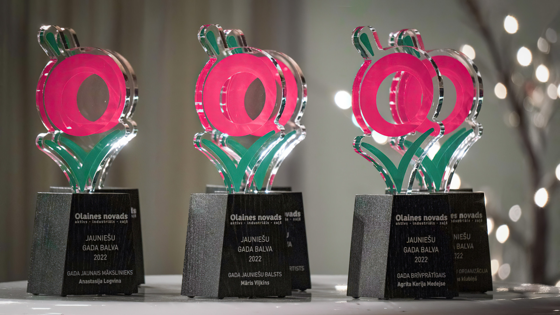 Olaines novadā noskaidroti konkursa “Jauniešu gada balva” laureāti