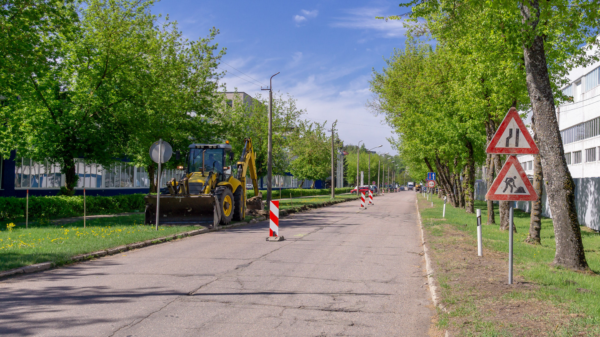 Olaines industriālajā teritorijā uzsāk maģistrālās – Rūpnīcu – ielas rekonstrukciju 