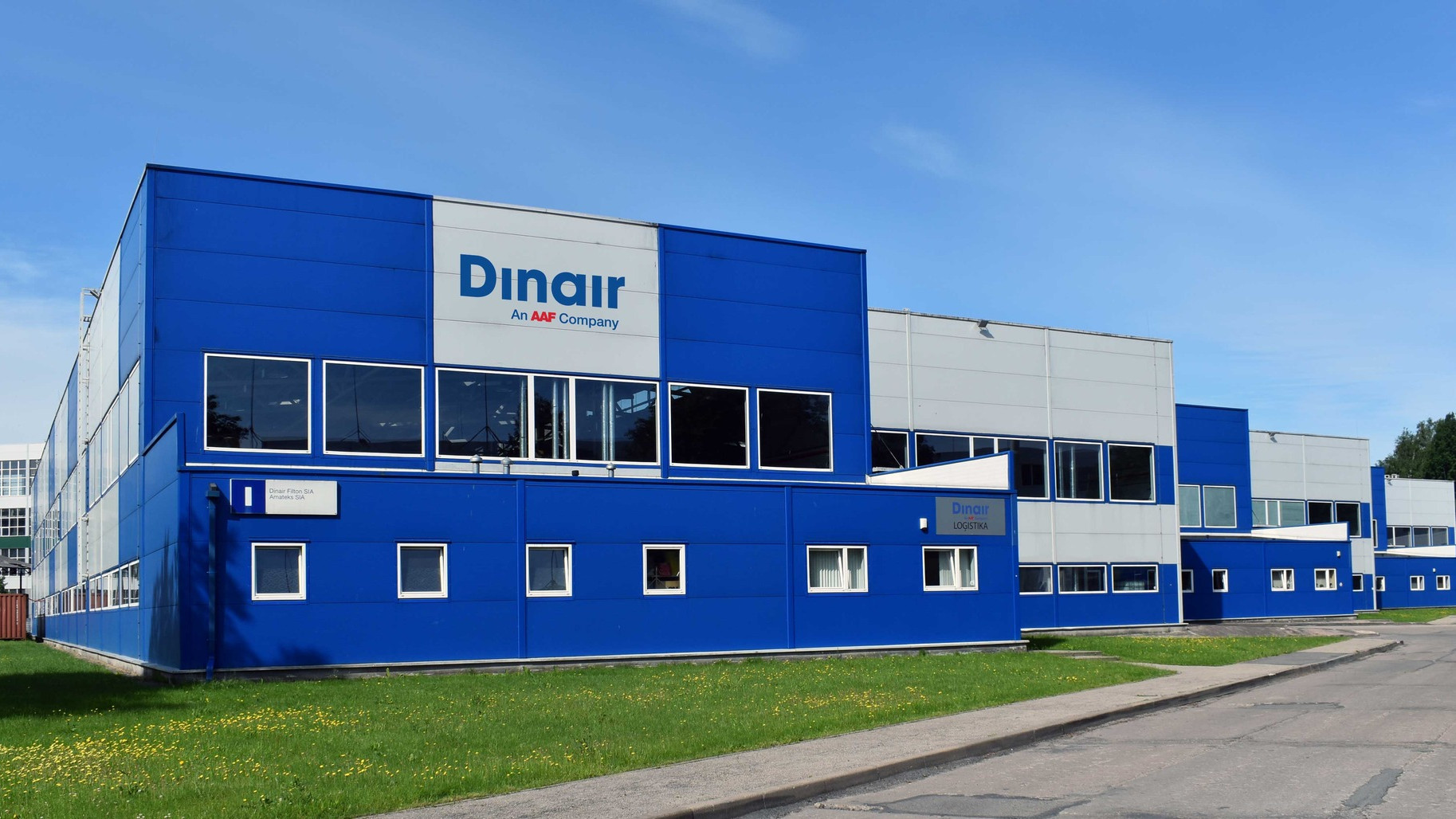 Lielākais gaisa filtru ražotājs Baltijā Dinair Filton SIA paplašina savu darbību Olainē un kļūst par AAF International galveno ražotni Eiropā