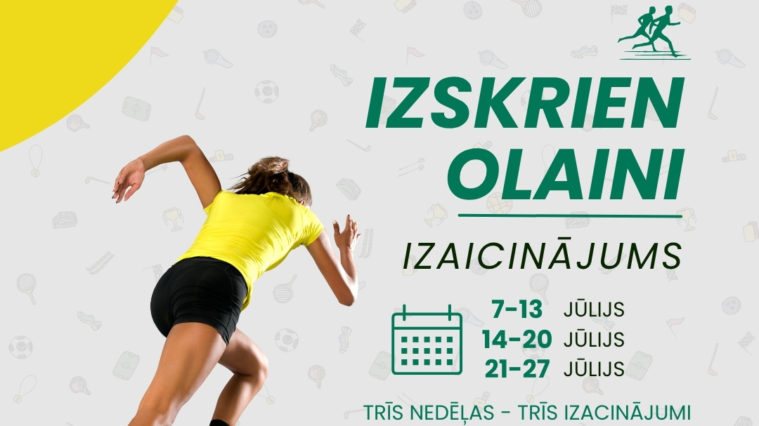 IZSKRIEN OLAINI izaicinājums noslēdzies