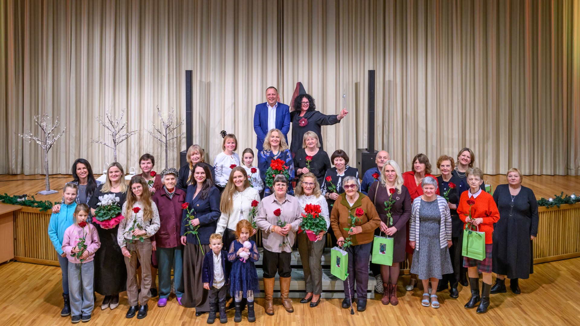 Olaines novada bibliotēku čaklāko lasītāju sveikšanas pasākums