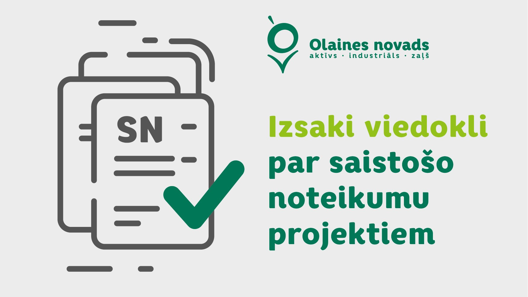 Aicinām izteikt viedokli par saistošo noteikumu projektu