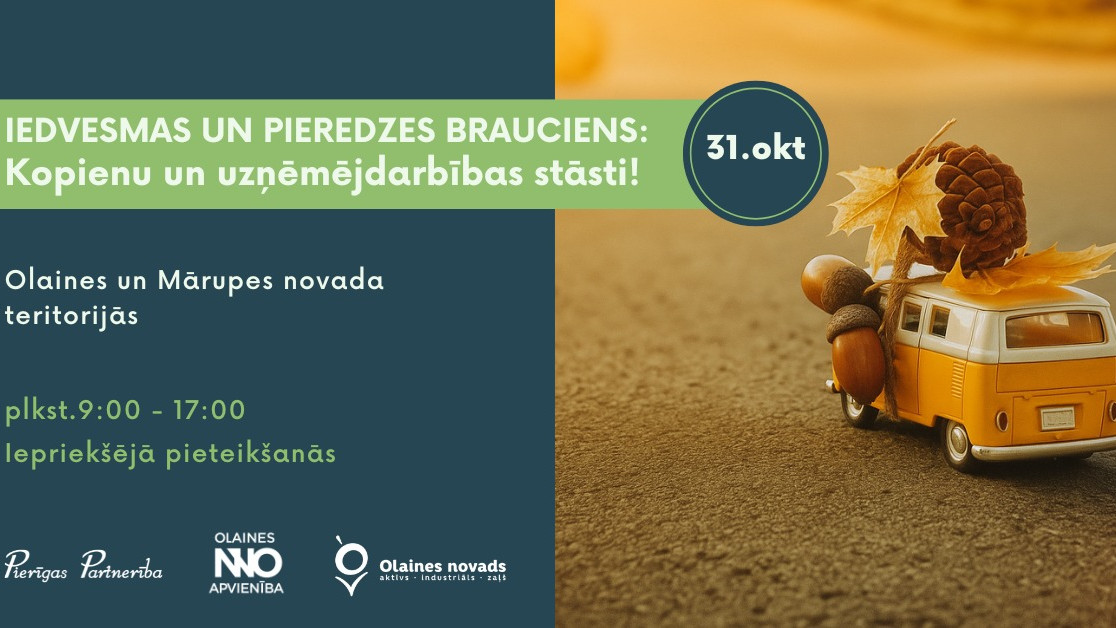 Pierīgas partnerība aicina piedalīties pieredzes braucienā