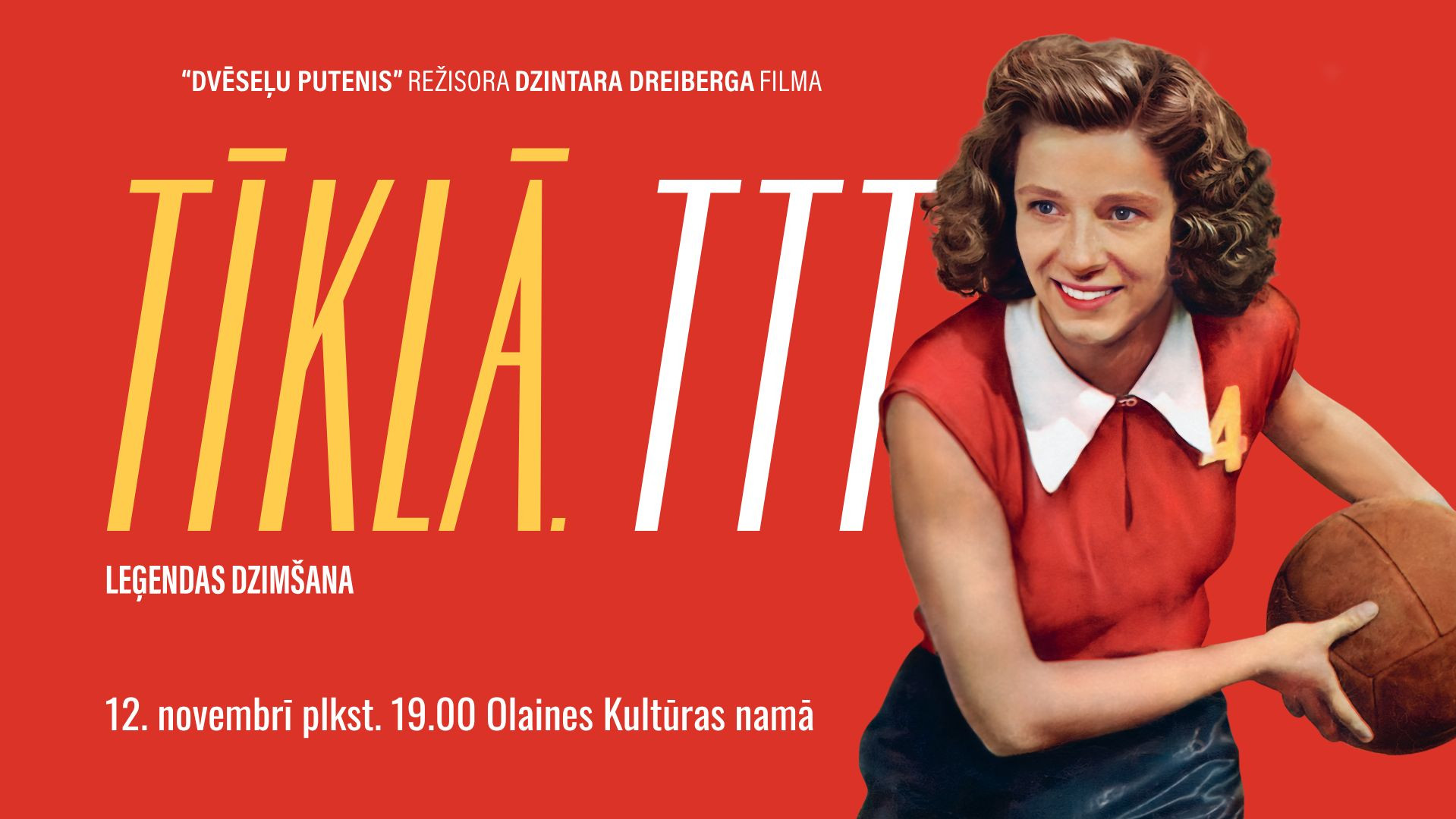 Olaines Kultūras namā 12. novembrī plkst. 19.00 tiks demonstrēta filma "Tīklā. TTT Leģendas Dzimšana"! 