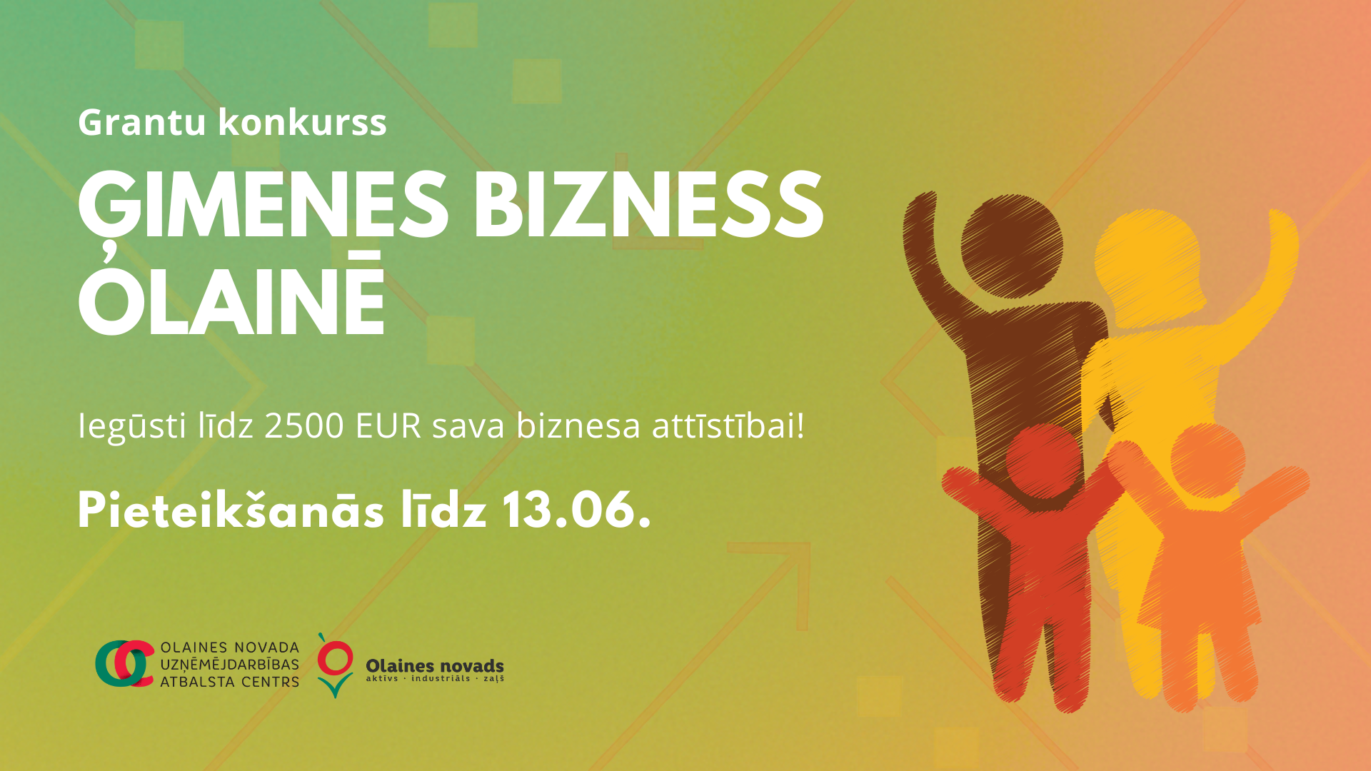 Izsludināts jauns grantu konkurss "Ģimenes bizness Olainē"