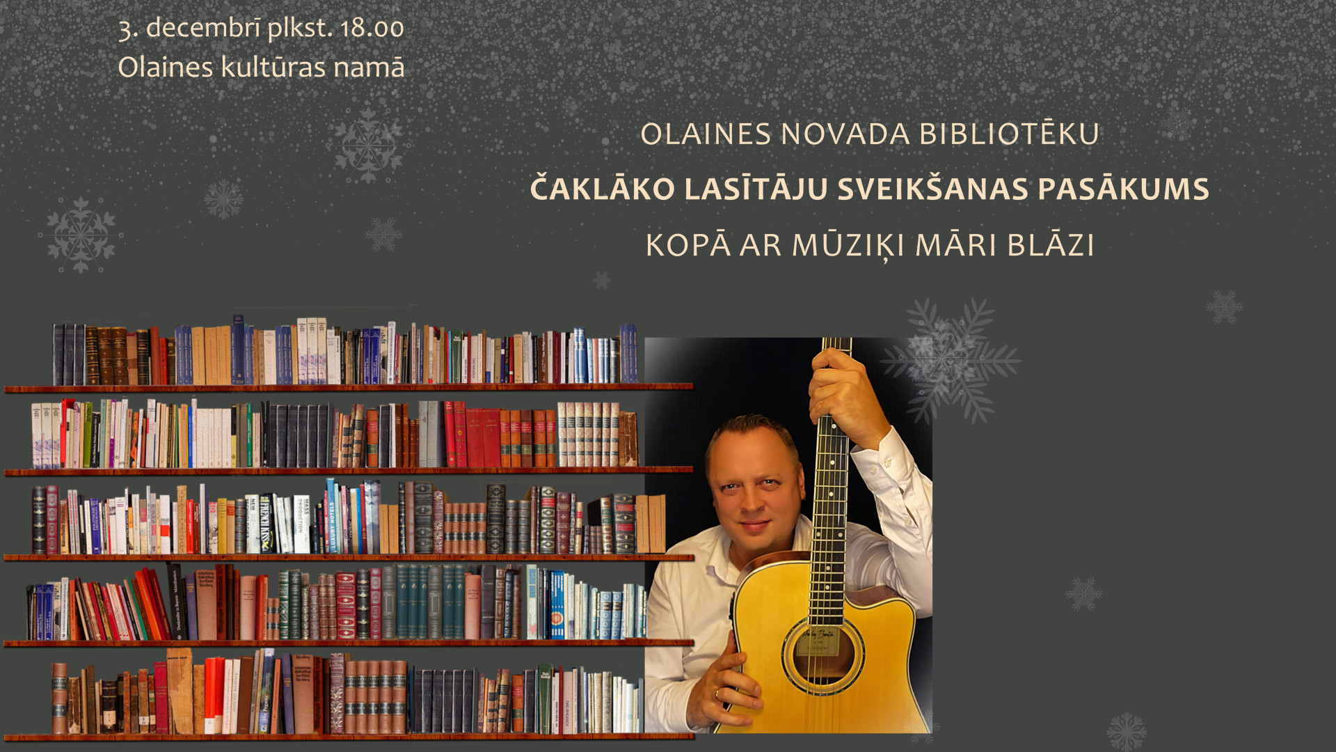 Olaines novada bibliotēku čaklāko lasītāju sveikšana