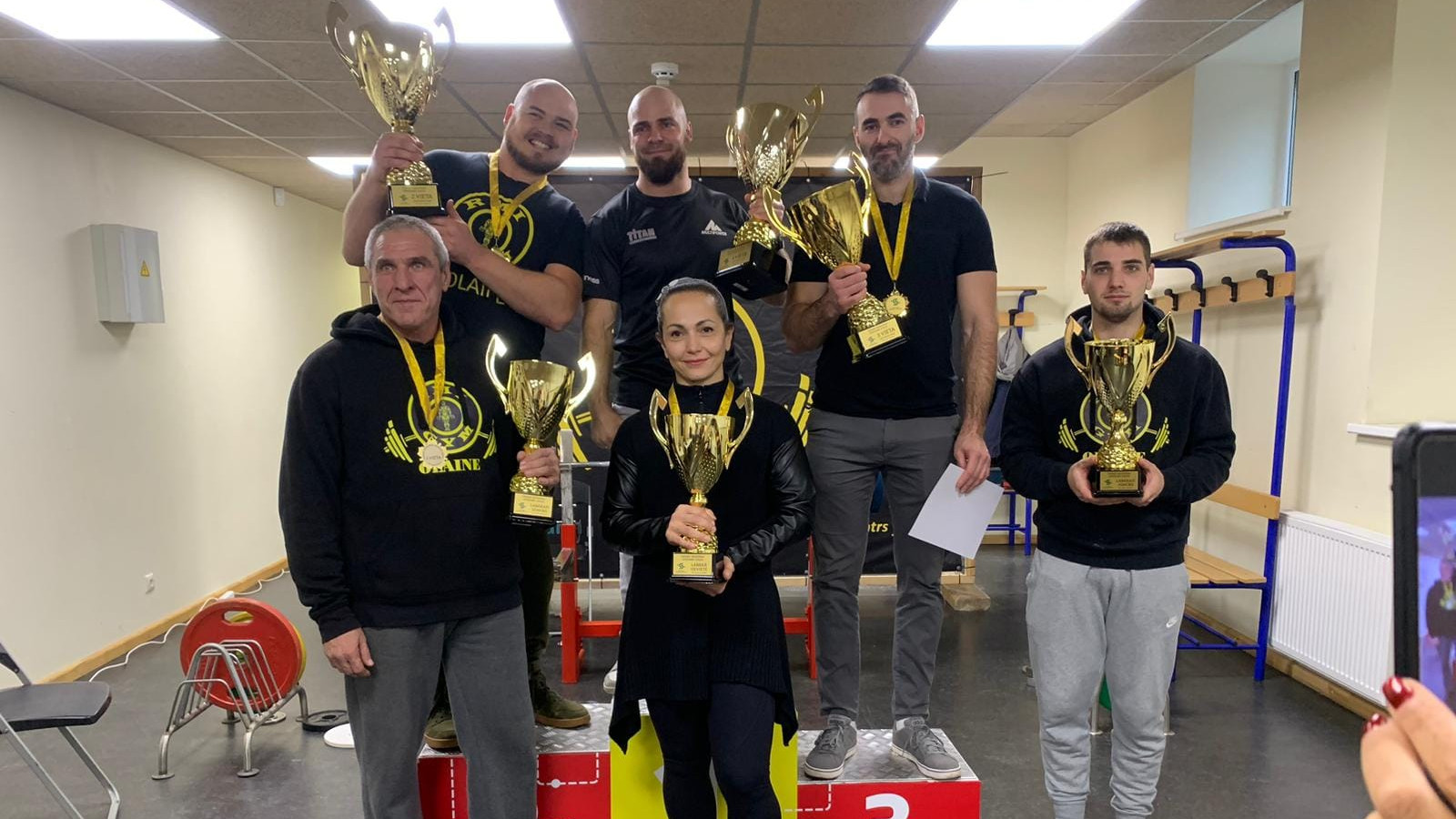 Aizvadīts Olaines čempionāts spiešanā guļus
