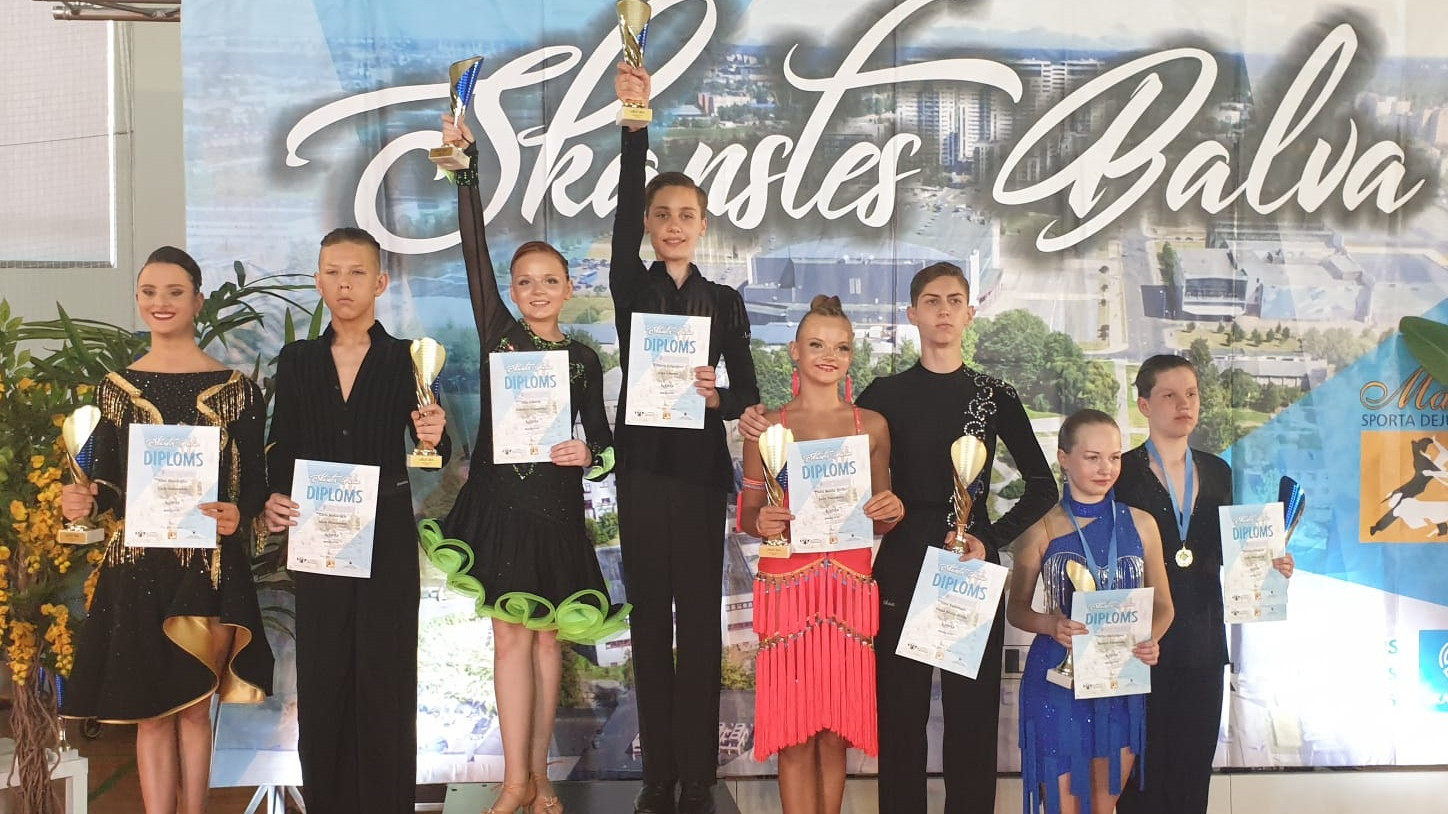Olaines sporta dejotājiem augsti sasniegumi sacensībās "Skanstes balva 2023"