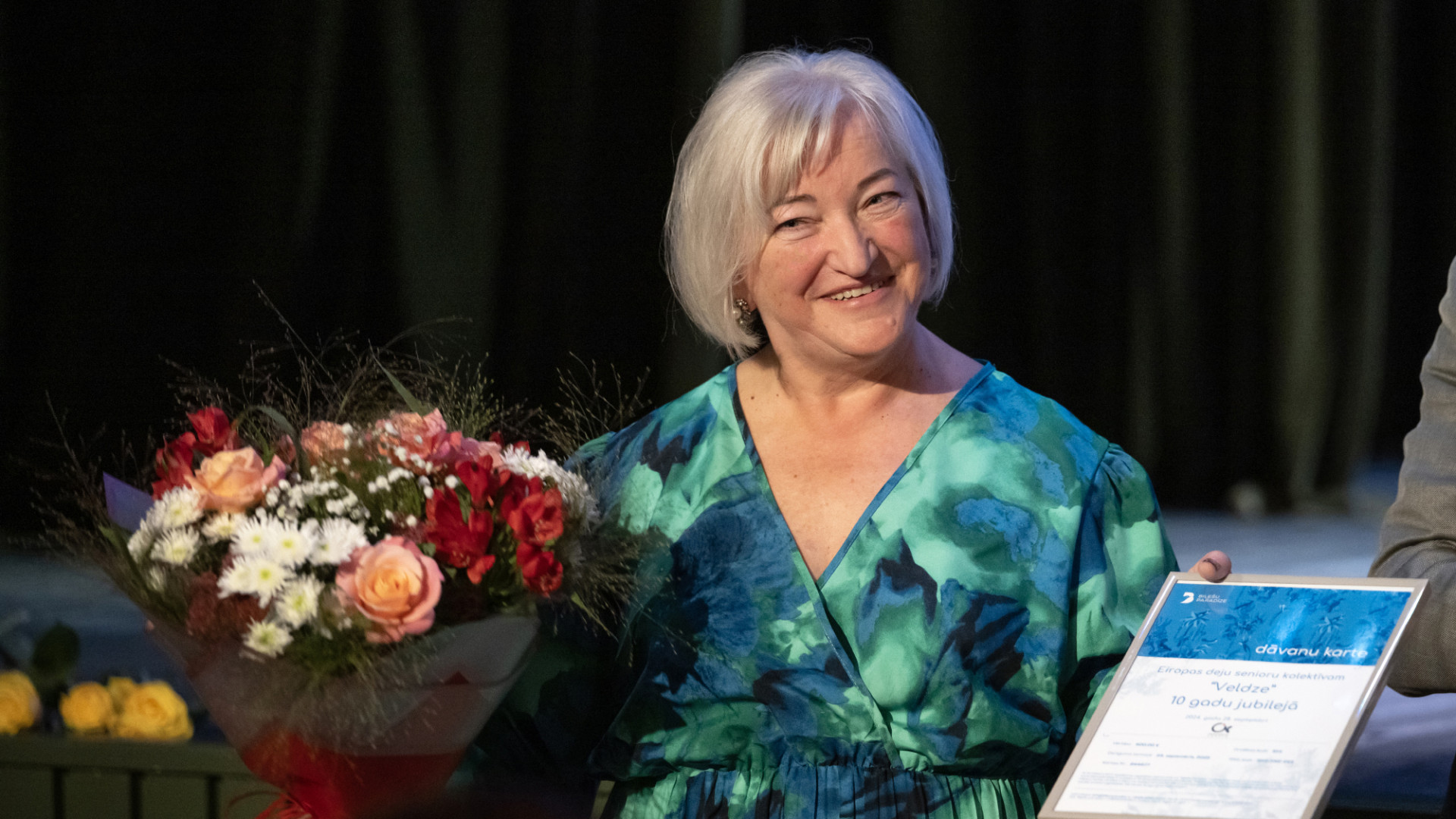 Eiropas deju senioru kolektīva “Veldze” vadītāja Regīna Grebežniece, "Latvijas Lepnums 2025" laureāte.