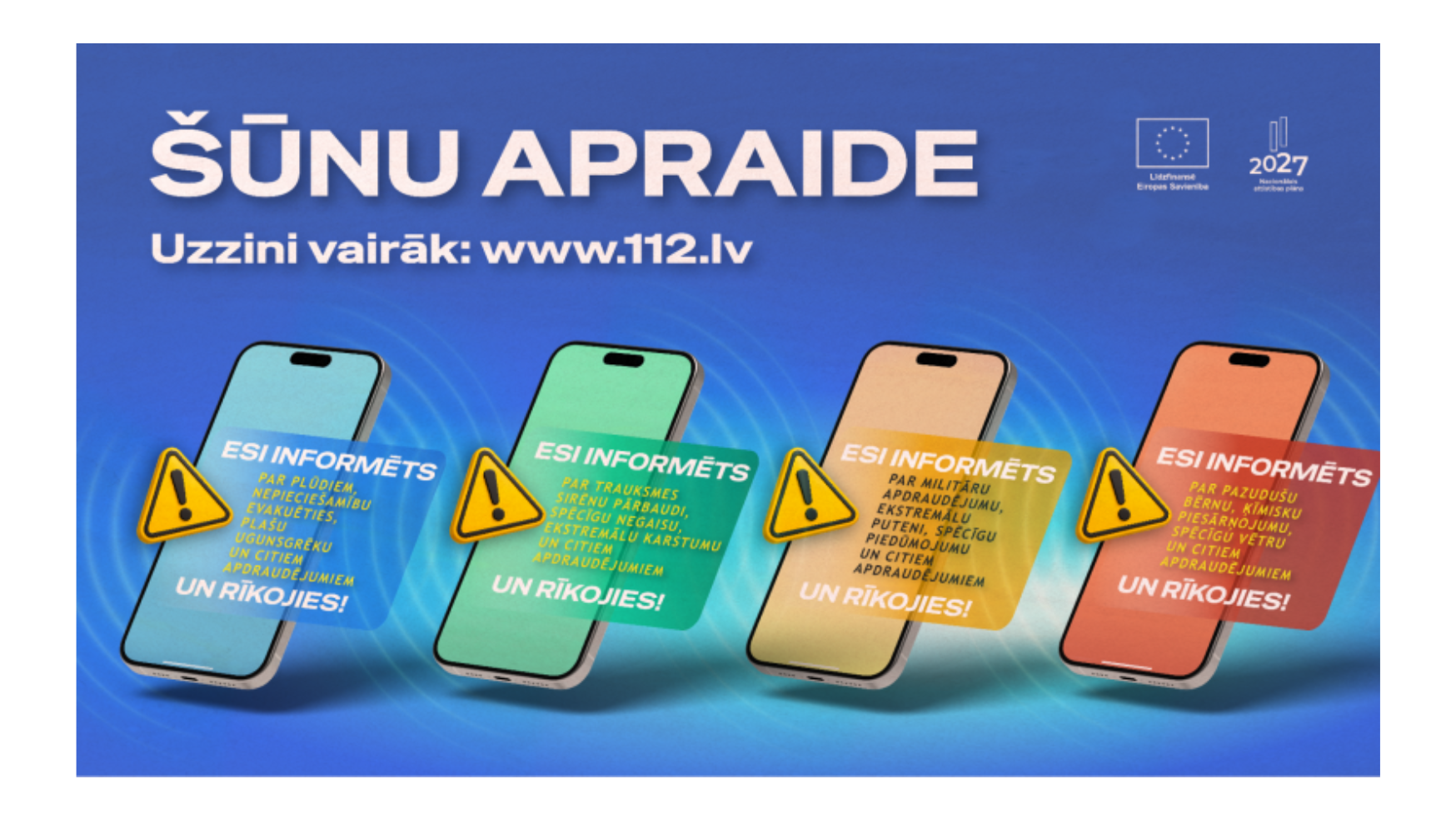 Sabiedrības informēšanas kampaņa "Šūnu apraide – esi informēts un rīkojies!"