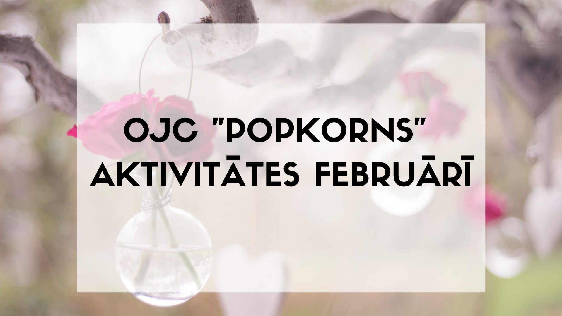 OJC "Popkorns" pasākumi februārī