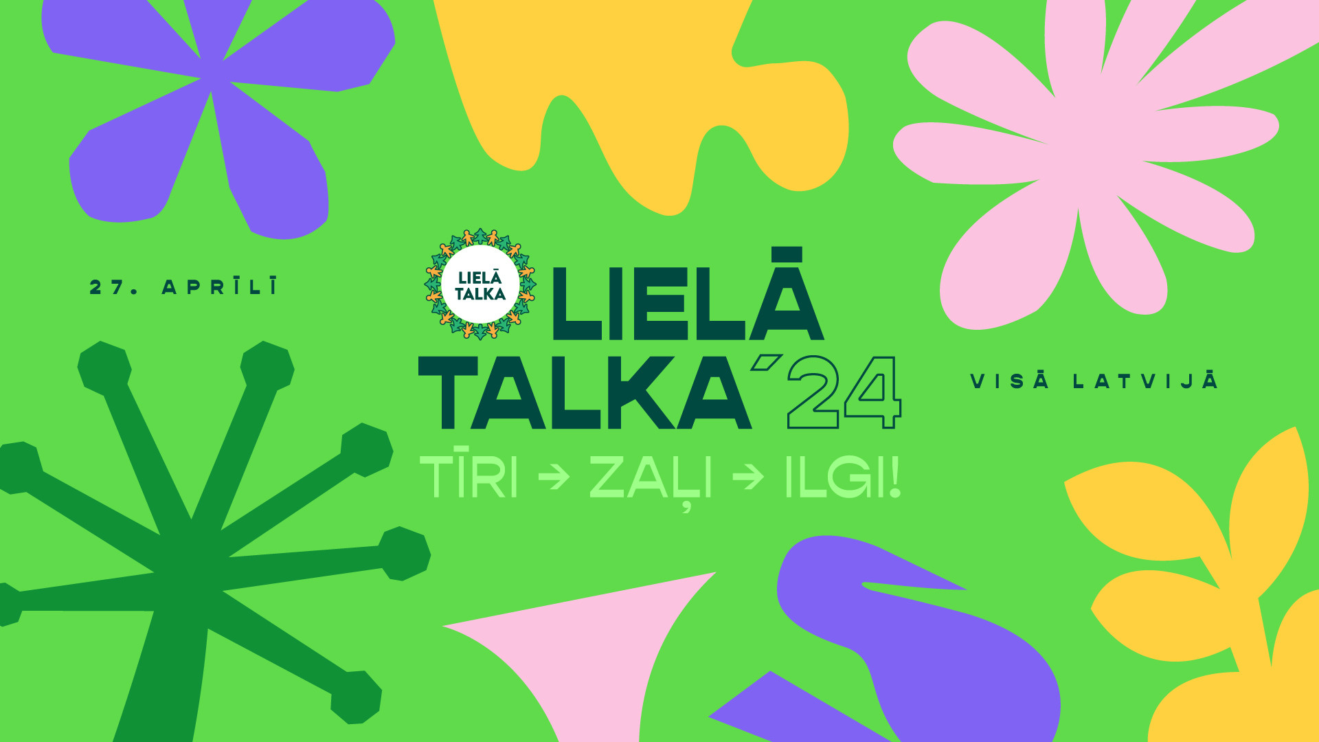 Lielā talka – 27. aprīlī!