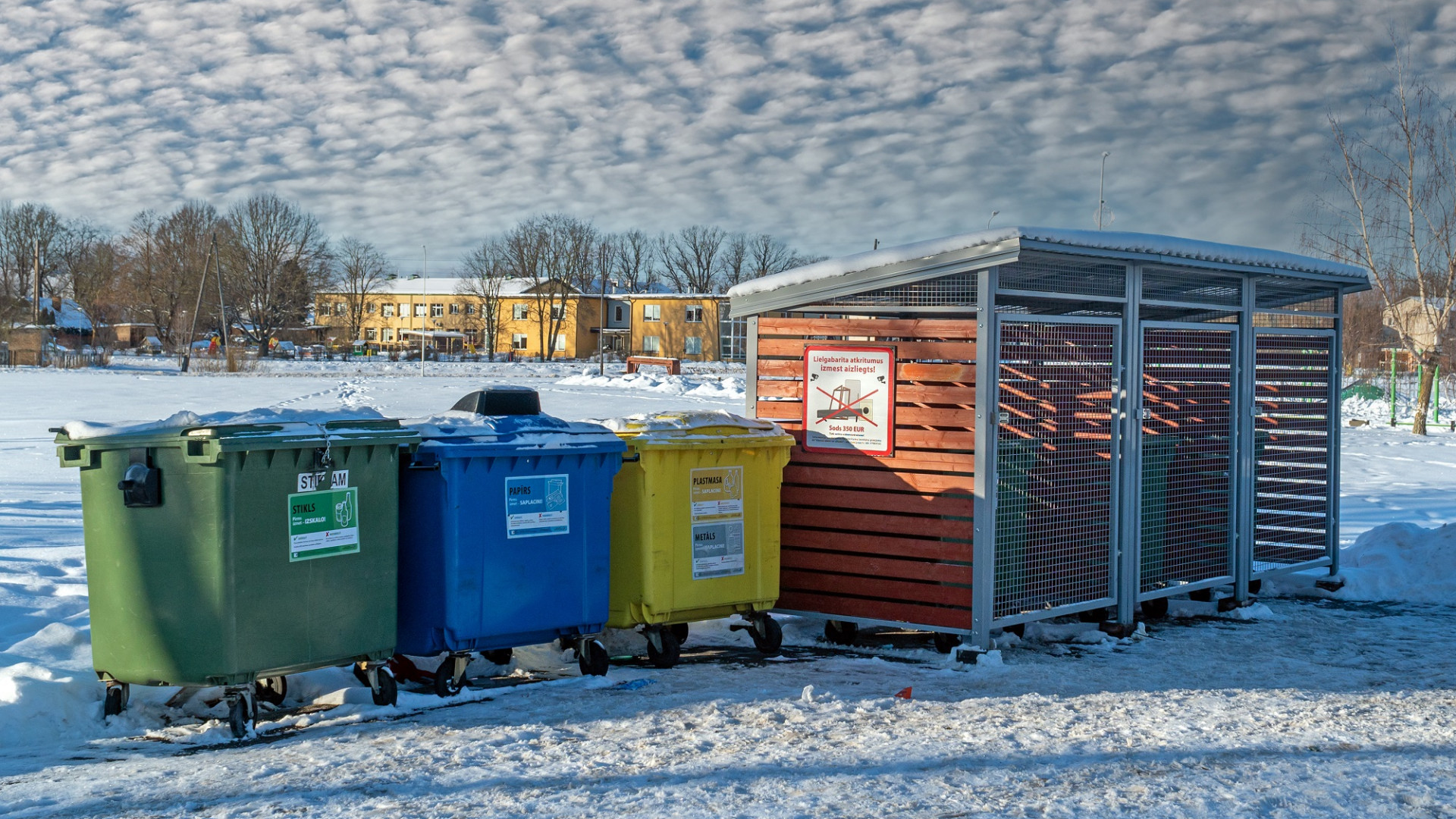 Lielgabarīta atkritumu nodošana Stūnīšos un Jaunolainē 