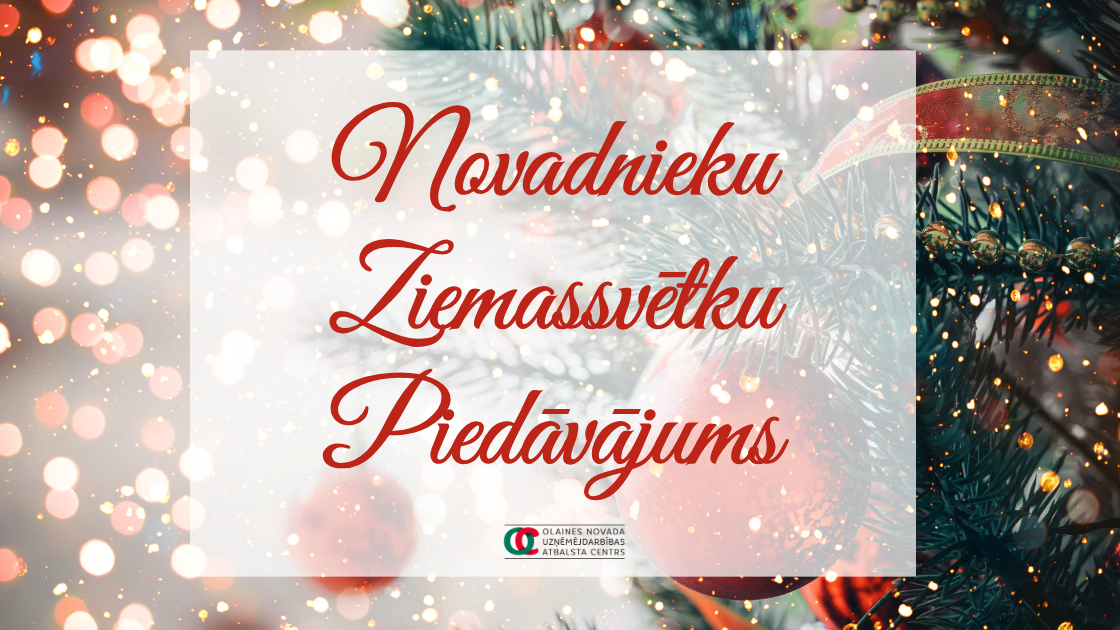 Novadnieku Ziemassvētku piedāvājums 2025